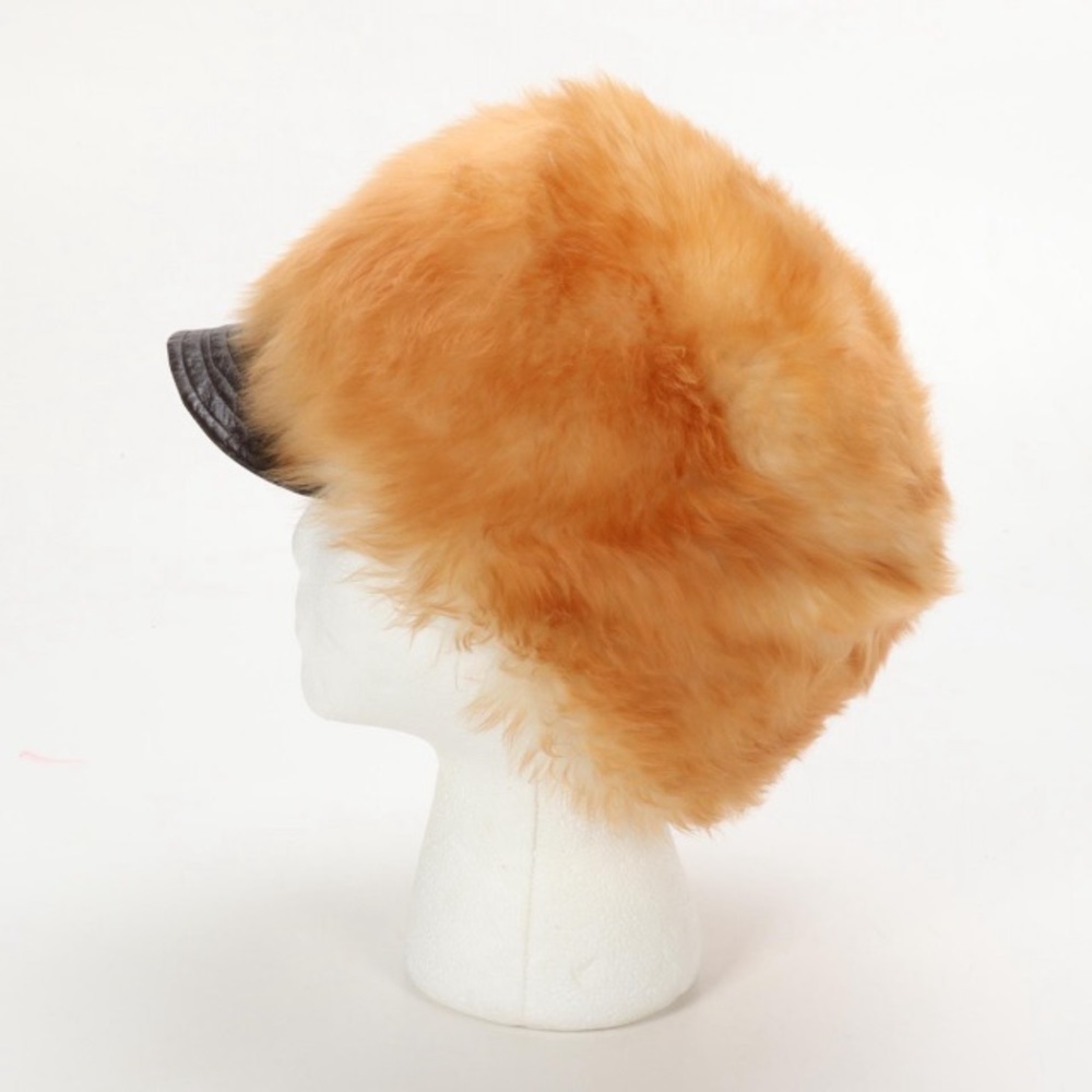 Italian shearling hat - Picture 4 of 6
